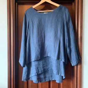 Crown Linen Design's Audrey Women's Top, Size L